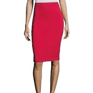 Vintage Y2K St. John Collection Santana Knit Stretch Pencil Skirt Luxury Classic